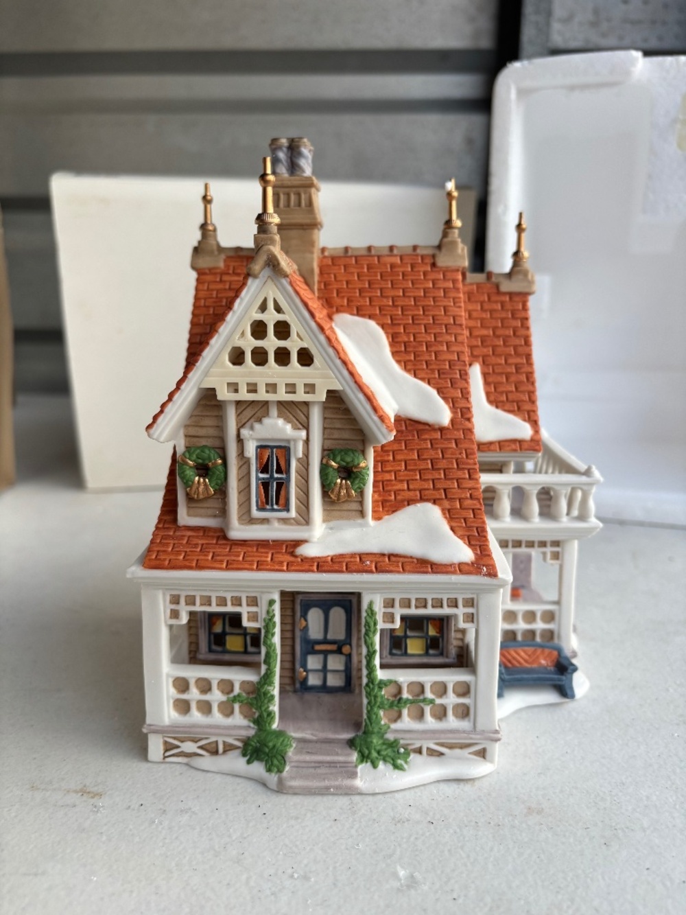 Vintage Dept 56 New England Village 1996 Bobwhite Cottage Building in Box